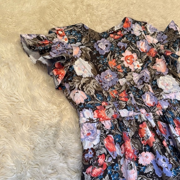 Rebecca Taylor Penelope Floral Dress - Size 8 - Picture 4 of 7